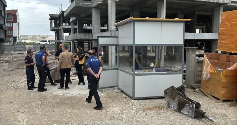 Kütahya da inşaat bekçisi kulübede ölü bulundu