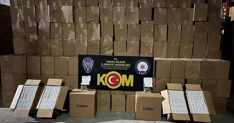 Adana da ele geçirildi: Değeri tam 10 milyon!