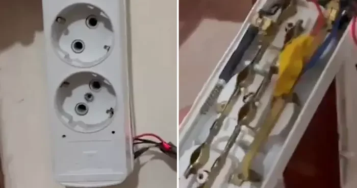 Yeniden gizli kamera skandalı! Denizli de prizden gizli kamera çıktı, evi kiralayanlar o anları paylaştı