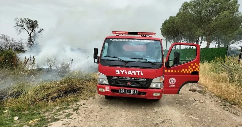 Balıkesir’de 1 haftalık yangın bilançosu dudak uçurttu