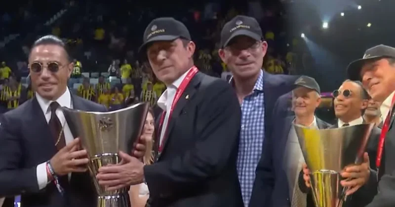 Fenerbahçe EuroLeague de şampiyon oldu, Nusret kupayı kaldırdı Sözcü Gazetesi