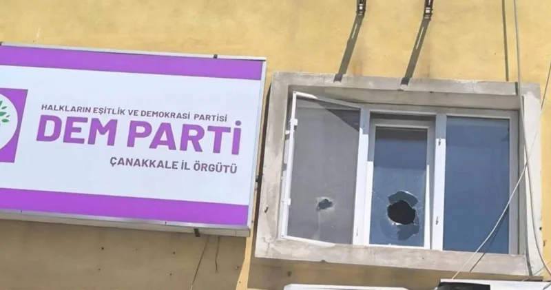 DEM Parti il binasına saldırı gerçekleşti