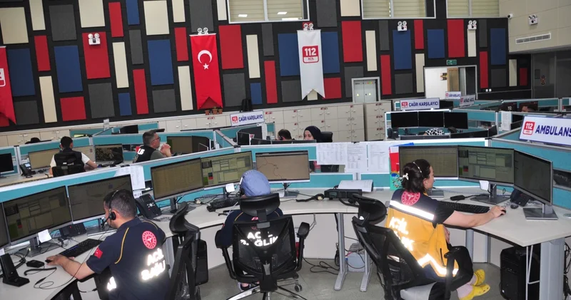 Kars ta 112 ye gelen çağrıların 3’te 2 si asılsız