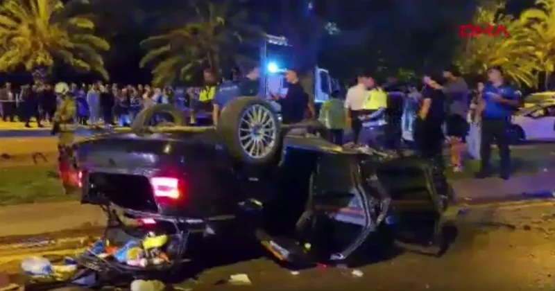 Maltepe de feci kaza: Yol çift yönlü olarak trafiğe kapandı