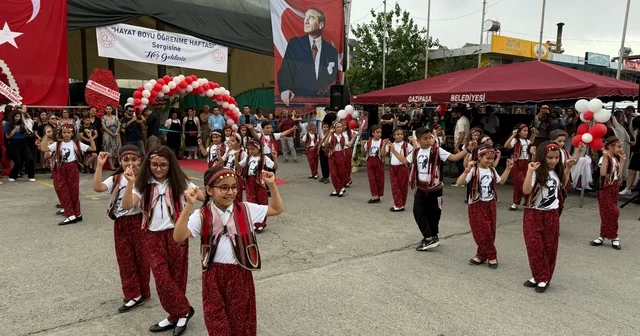 Gazipaşa da Halk Eğitim Merkezi yıl sonu sergisi açıldı Antalya Haberleri