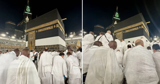 Kabe de sabah namazı yoğun katılımla eda ediliyor: Buradaki tat, maneviyat hiçbir yerde yok Aktüel Haberleri