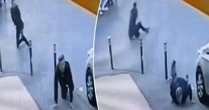 Ümraniye de dehşet anları kamerada! Motosikletli saldırgan araçtan inen kişiye kurşun yağdırdı