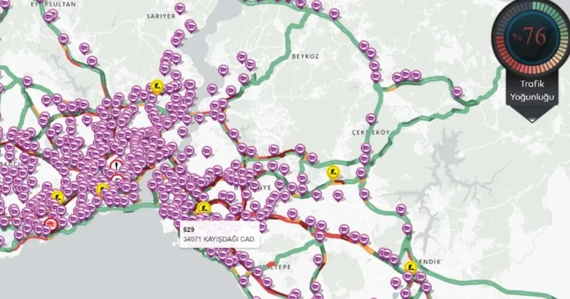 İstanbul trafiği durma noktasına geldi: Yağmur etkili oldu Sözcü Gazetesi