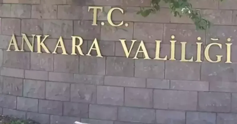 Ankara Valiliği: Belirlenen ormanlık alanlara girişler 10 Haziran 2025­ 30 Eylül 2025 tarihleri arasında yasaklanmıştır