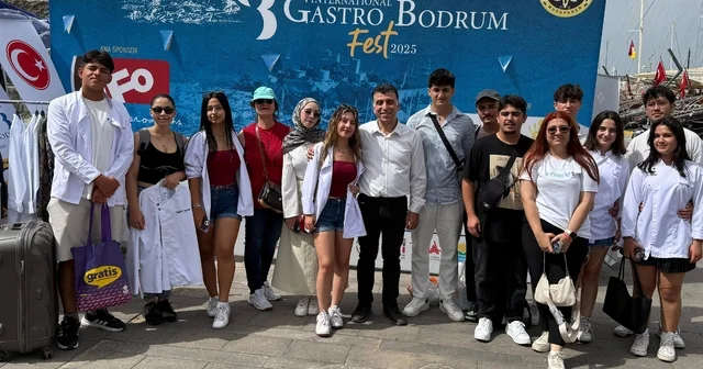 Uluslararası Gastro Bodrum Festivali nde Marmaris Turizm MYO çifte madalya kazandı Muğla Haberleri