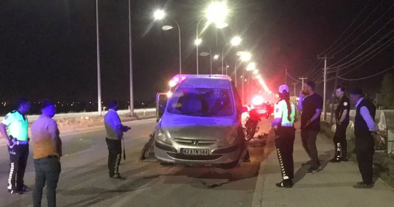 Ereğli de kahreden kaza: Otomobilden fırlayarak can verdi