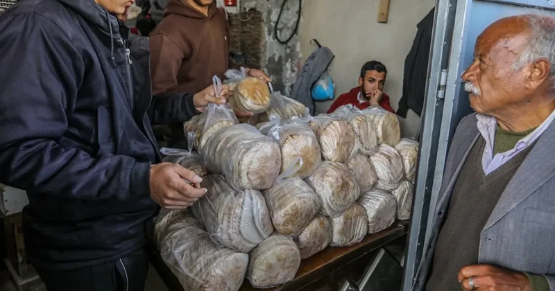 Gazze de, ekmek üretimi yeniden durdu