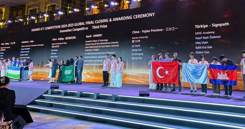 Türk gençlerden Çin de büyük başarı