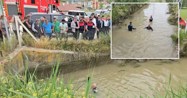 Amasya da sulama kanalına düştüğü ihbar edilen çocuk için ekipler seferber oldu Amasya Haberleri