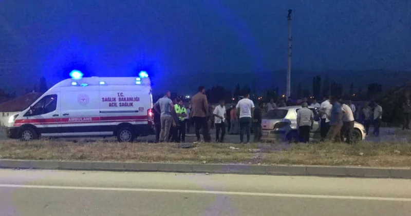 Konya da kaza yapan otomobilden fırlayan yolcu öldü