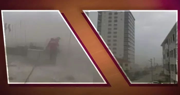 Valilik uyarmıştı! Başkent fırtınaya teslim: Kum fırtınası, yıldırım ve yangın...