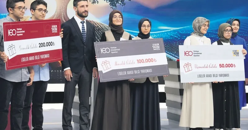 Ödül için yarıştılar kardeşlik için buluştular