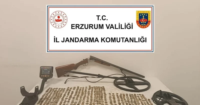 Tekman’da tarihi eser kaçakçılığı operasyonu