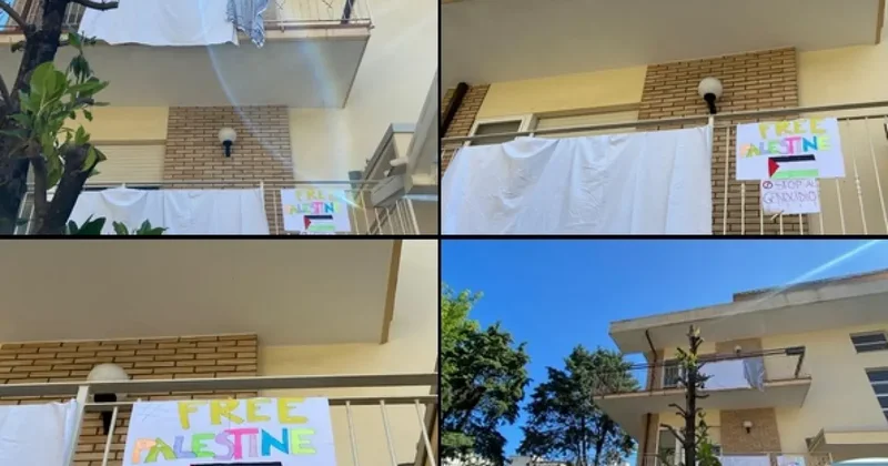 Gazze için İtalya da 50 bin kefen eylemi! Belediye Başkanı da tam destek verdi