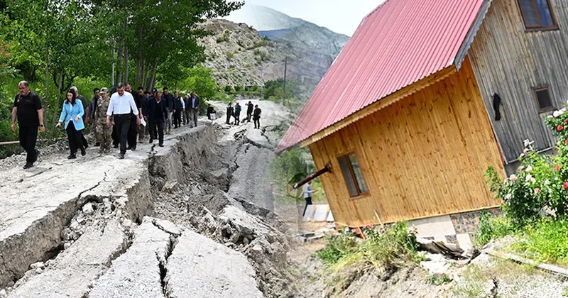 Erzurum daki heyelanın bıraktığı hasar belli oldu Sözcü Gazetesi