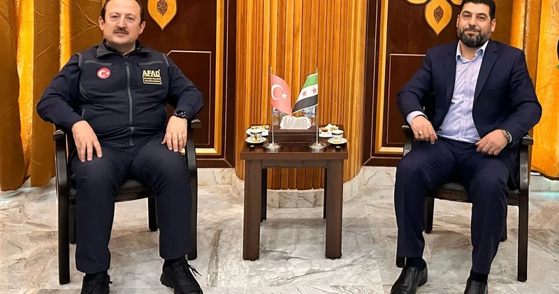 AFAD Başkanı Pehlivan, Lazkiye Valiliğini ziyaret etti