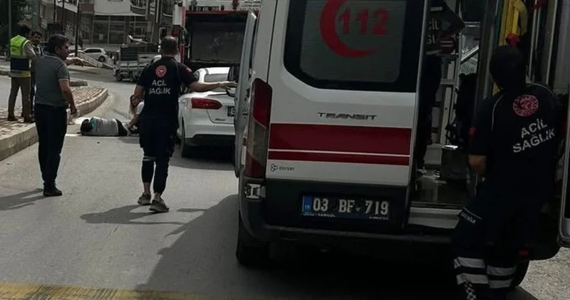 Dehşet! Otomobil temizlik işçisinin ayağını kopardı Son dakika haberleri