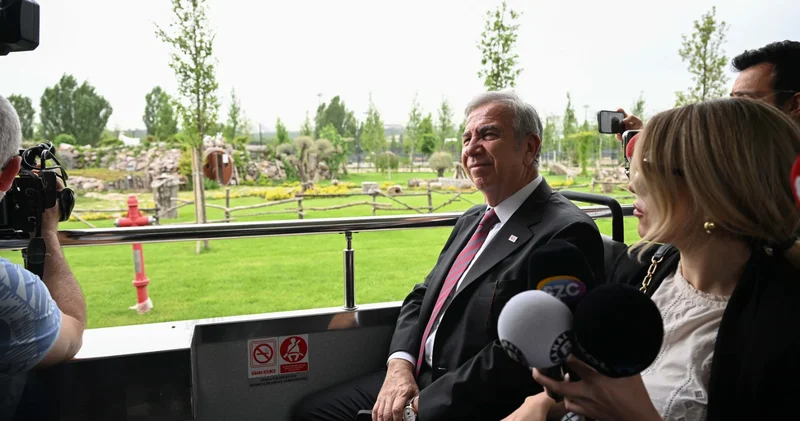 Mansur Yavaş, Atatürk Çocukları ve Doğal Yaşam Parkı nı tanıttı