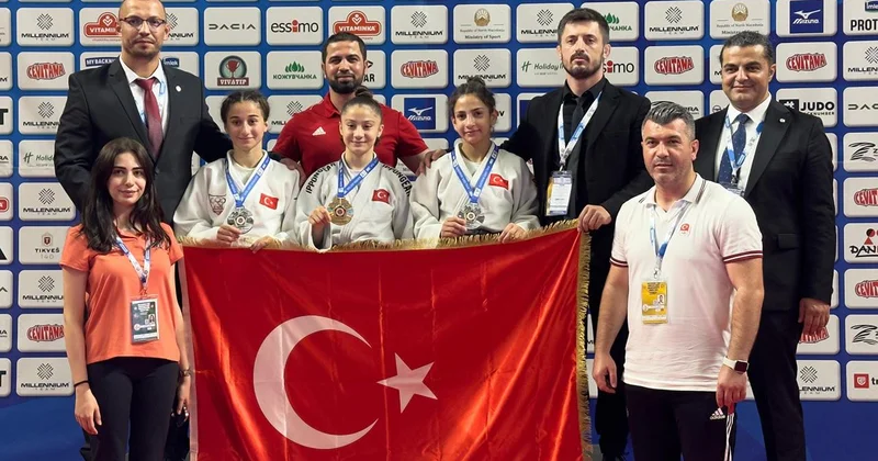 Milli judoculardan Avrupa Ümitler Şampiyonası nda 3 madalya