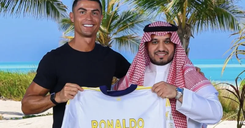 Cristiano Ronaldo tarihin en pahalı imzasını attı! Maaşı ortaya çıktı