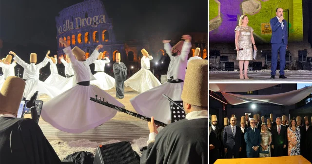 Başkan Altay Kolezyum da sema programına katıldı: Roma’da Konya’yı anlatmak bizim için çok büyük bir mutluluk Konya Haberleri