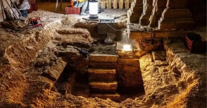 Fransa da 400 Yıllık Mezar Bulundu