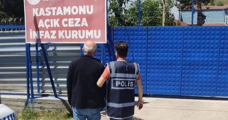 Kastamonu da aranan firari hükümlü yakalandı