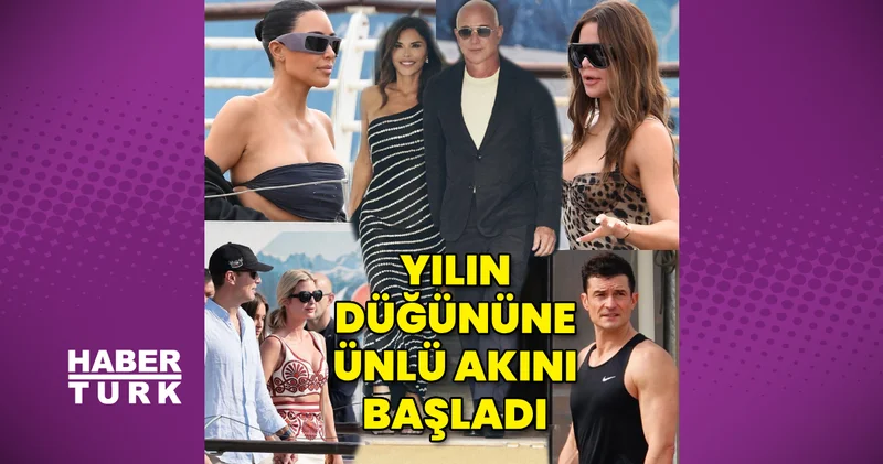 Jeff Bezos ve Lauren Sanchez, Venedik te Magazin haberleri
