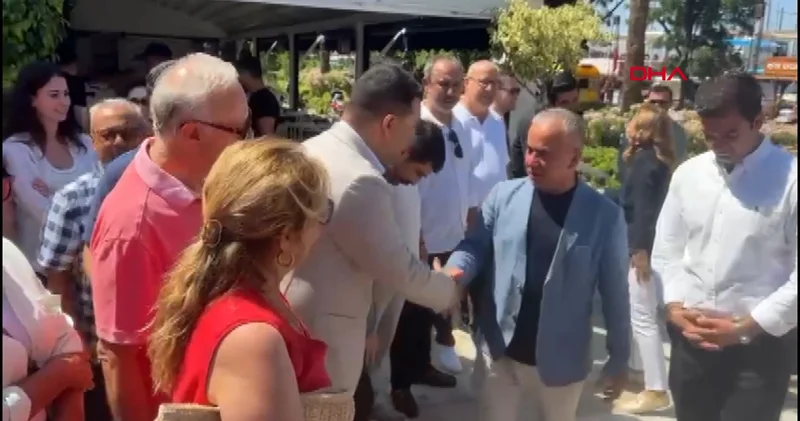Bodrumlulardan kaymakamlarına törenle veda