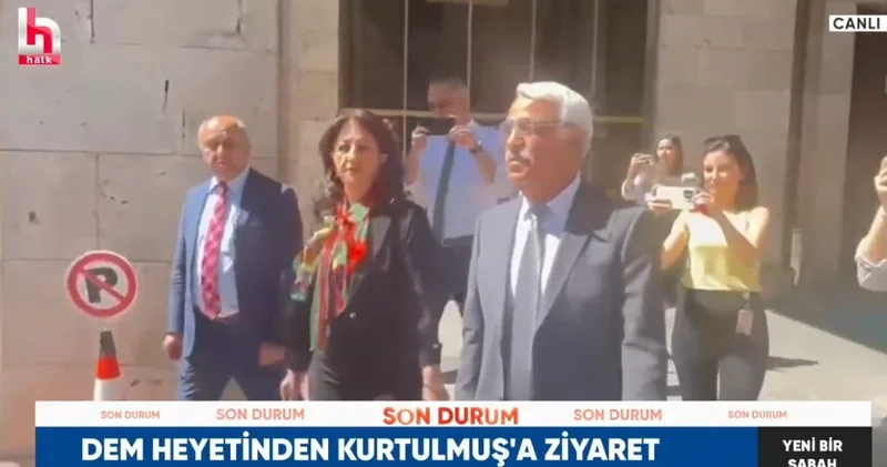 İmralı Heyeti nden Kurtulmuş a komisyon ziyareti