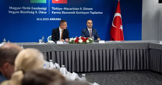 Türkiye Macaristan 9. Dönem Karma Ekonomik Komisyonu Toplantısı gerçekleştirildi Ankara Haberleri
