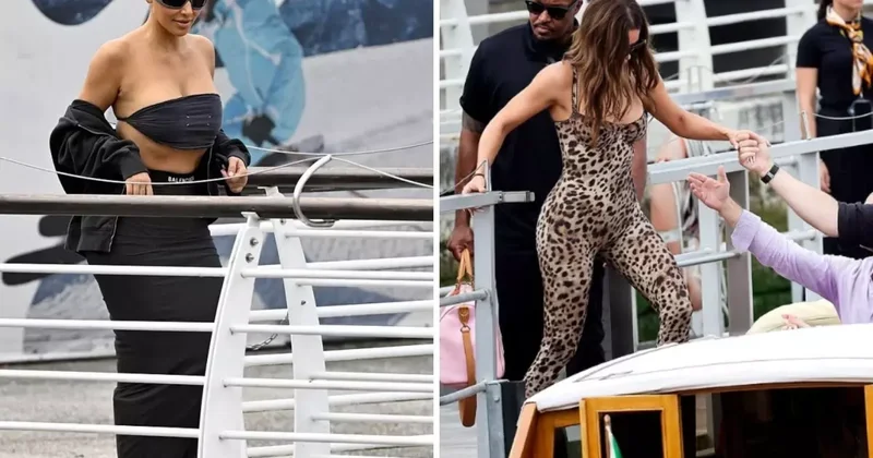 İş insanı Jeff Bezos un masalsı düğünü başladı! Kardashianlar Venedik i salladı