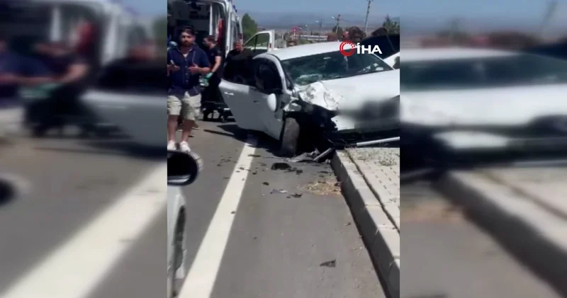 Elazığ’da trafik kazası: 3 yaralı