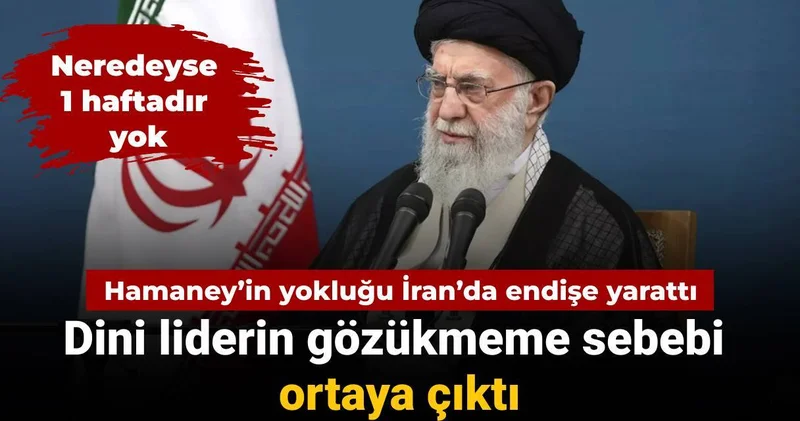 Yokluğu İran’da endişe yaratmıştı: Hamaney’in gözükmeme sebebi ortaya çıktı