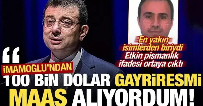 İmamoğlu na en yakın isimlerden biriydi: Etkin pişmanlık ifadesi ortaya çıktı!