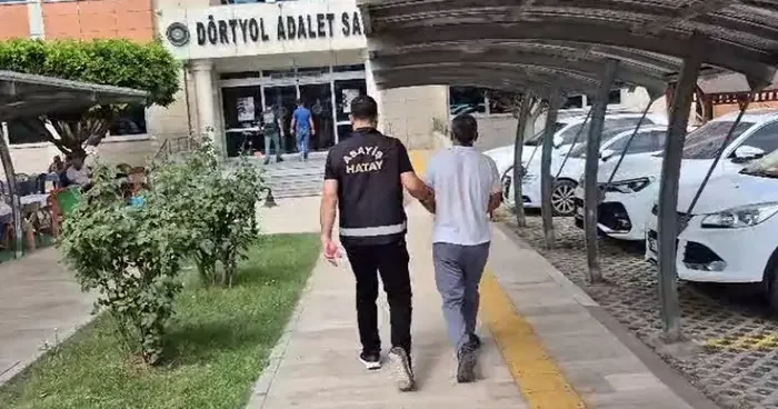 Hatay da hapis cezasıyla aranan 1 kişi tutuklandı