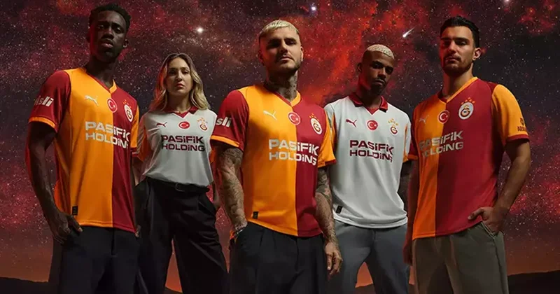 Galatasaray 5 yıldızlı yeni sezon formalarını tanıttı Fanatik Gazetesi Galatasaray (GS) Haberleri Spor