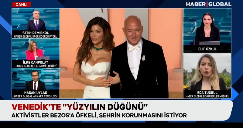 Protestoların gölgesinde görkemli düğün