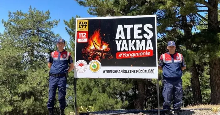 Aydın Jandarmasından yangın uyarısı: Her Şey Elimizde