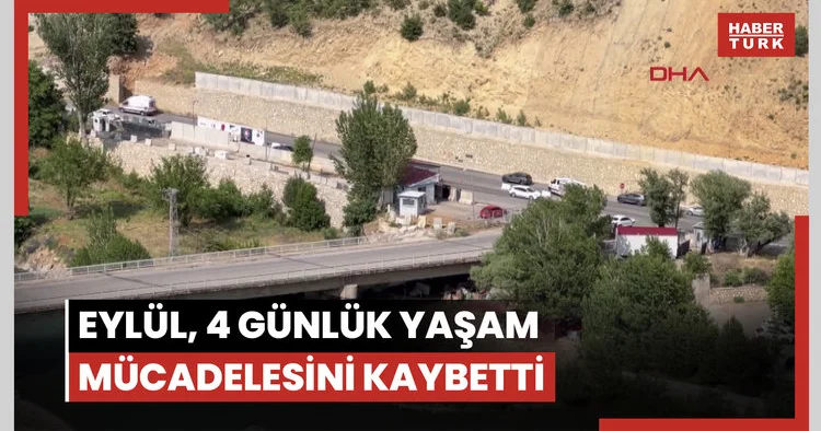 Munzur Çayı na düşen Eylül, 4 günlük yaşam mücadelesini kaybetti