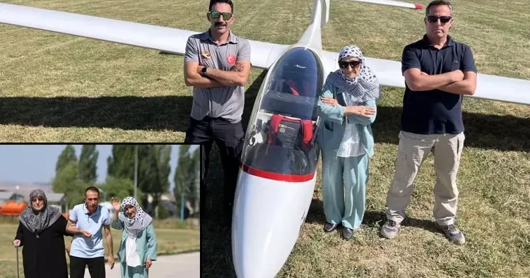 83 yaşındaki Mürüvvet Teyze nin hayali gerçek oldu! Ölürsem öleyim, gözüm açık gitmez