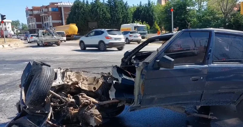 Otomobil takla attı: 3 ü ağır 4 kişi yaralandı