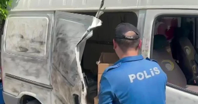 Hapisteki kardeşinin aracını uyuşturucu deposu yaptı: 31 bin 625 hap ele geçirildi