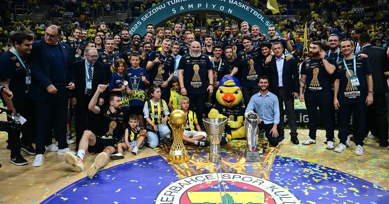 Fenerbahçe Beko, ligde 12. kez şampiyon oldu