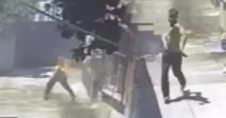 Amcası tarafından benzin dökülerek yakılmıştı! Dehşet anlarının görüntüsü ortaya çıktı